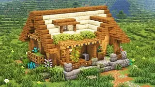 Minecraft starter house
