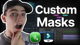 Custom Masks in almost every Program!!/Crop using Blend Modes!!! / Olive 0.2 / Filmora X