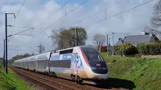 [4K] Des Trains En Bretagne - Avril 2023.