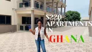 $220 APARTMENTS IN GHANA🇬🇭 | Kasoa