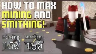 How To Level Up MINING And SMITHING FAST! Legends ReWritten