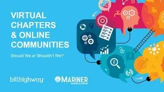 Virtual Chapters: Should we or shouldn't we?