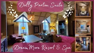 We stayed in the Dolly Parton Suite at Dollywood's DreamMore Resort & Spa | Pigeon Forge, TN