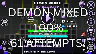 Demon Mixed 100% - RealOggY - 61 attempts