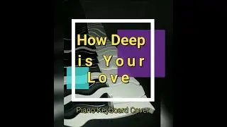 How Deep is Your Love Piano Cover