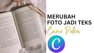 Merubah Foto Jadi Teks di Canva
