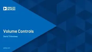 Volume controls