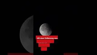 Doppeltes Himmelsphänomen: Supermond und partielle Mondfinsternis am fränkischen Nachthimmel