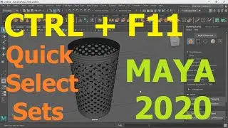 Create trash basket in Autodesk Maya 2020