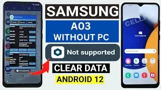 a03 frp bypass android 12 Clear Data Not Supported | Google Account Bypass Without PC 2023