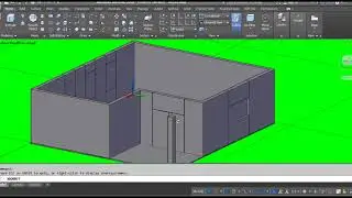 Projeto Fachada AutoCAD 3D Modelagem 3/3