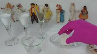 Старинный рецепт мастики для ватных елочных игрушек СССР. Мастичные лица. Елочные игрушки СССР.