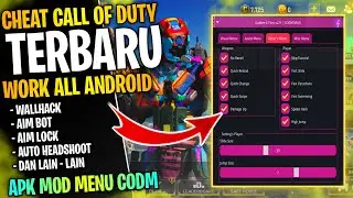 CHEAT CODM WALLHACK AIM BOT AIM LOCK NO RECOIL APK MOD MENU CALL OF DUTY MOBILE HACK