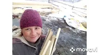 Как сделать шканты( или нагель) для сруба из бруса.