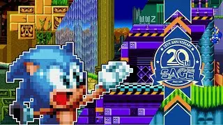 Sonic Mania: The Misfits Pack Mod Full Playthrough (SAGE 2020)
