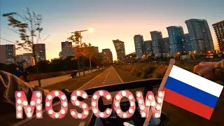 Bike tour in Moscow. Москва Ходынское поле