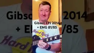 Gibson lpj 2014 + EMG 81/85