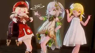 【360 ° VR】Genshin cute is by my side!
