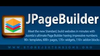 JPageBuilder – Joomla page builder – Build websites in minutes with Joomla's ultimate page builder