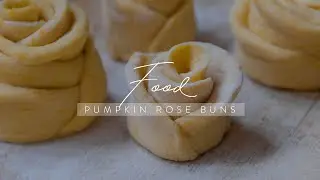 How to make Pumpkin Rose Buns