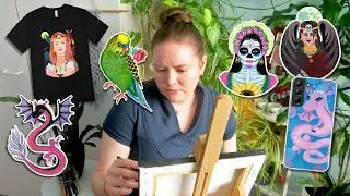 How I Made Money From Art and YouTube in 2024