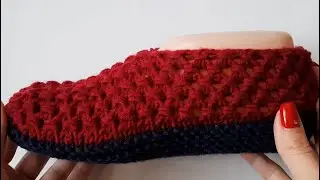 Домашние тапочки за пару часов