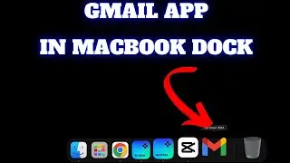 How to Add Gmail Icon on Apple Doc