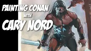 Watercolor and Mixed Media painting with CARY NORD