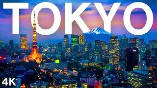 Tokyo, Japan 🇯🇵 4K Ultra HD Drone Video - Flying over Tokyo