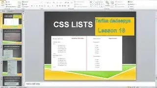 How add list items with html and css list property lesson:16(part-2)