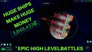 Cosmoteer Ship Architect  Ep 1 (MAKING MONEY//HUGE BATTLES//HUGE BATTLES)