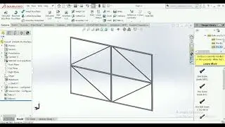 Frame design for welding member arrange for use in mast assembly