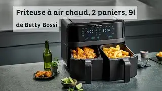 Friteuse à air chaud, 2 paniers, 9l - produit de Betty Bossi