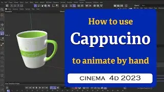 How to use Cappucino in Cinema 4D 2023 @MaxonVFX ​