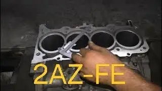 Капитальный ремонт двигателя. Toyota Camry (2AZFE) 2400CC 16-VALVE DOHC. Часть 1.