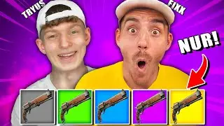 Die „NUR MAMMUT-PISTOLEN“ Challenge in Fortnite! 🔥mit TRYUS & FIXX!