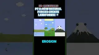 PART 2: How Natural Forces Shape Landforms! 🌍 | 3-D Questions STEAMspirations