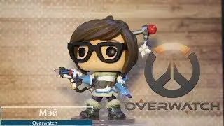 Обзор фигурки Мэй из игры Overwatch. Funko POP Mai preview
