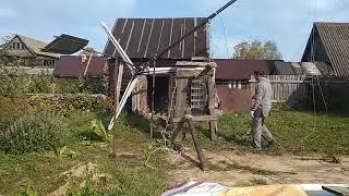 ВетроГенератор из Автомобильного Гены.