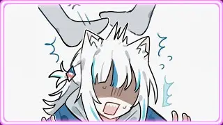god I want to sniff Gura's stinky feet...