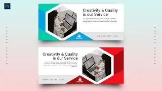 Website Banner Design In Photoshop In Hindi | Photoshop Banner Design | Web Banner Design Photoshop