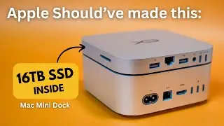 Apple Should’ve Made This: 16TB Thunderbolt 5 Dock for Mac Mini