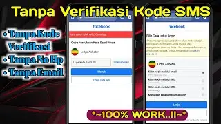 Cara termudah untuk mengembalikan akun fb lupa kata sandi tanpa nomor hp & email