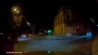 Видеорегистратор Gazer F720 пример видео днем и ночью Gazer F720 sample video, day and night