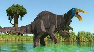 WETLANDS! — Minecraft Dinosaur Addon 