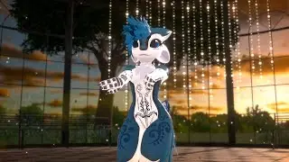 Avali Female Dance. VRChat (MMD) Part 23