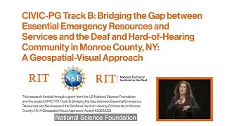 #NSF #CIVIC: Bridging the Gap between Emergency Services and the Deaf and Hard of Hearing Community
