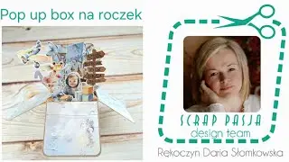 Pop up box na roczek z kolekcji Boy & toy od @CraftOClock - inspiracja dla @scrappasja9187