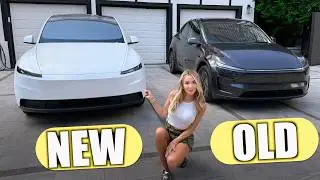 Exclusive Look at the New CHEAPER Model Y - Side By Side