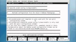 Videotutorial - Instalación y configuración de Exim4 + SASL + TLS - Por Raul Espinosa Soriano